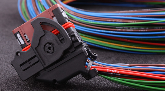 MaxxECU PRO harness for connector 3 which extends MaxxECU PRO with E-Throttle, WBO 2, digital inputs and more