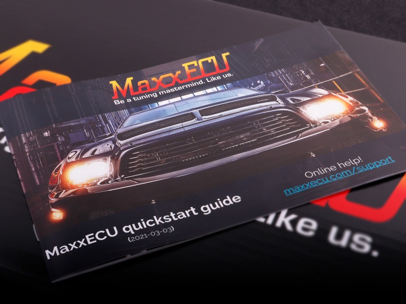 MaxxECU Quick Guide (English)