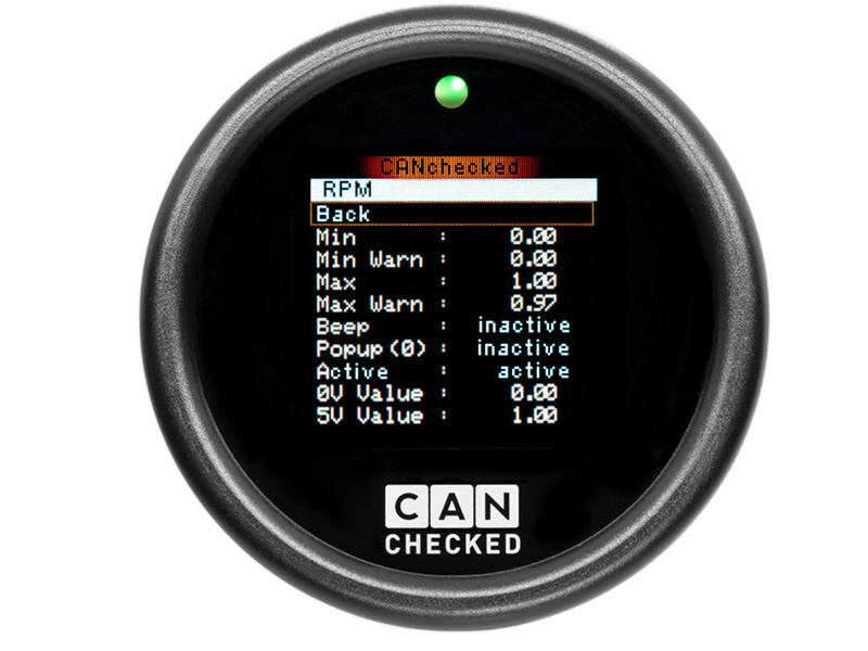 52mm CAN display