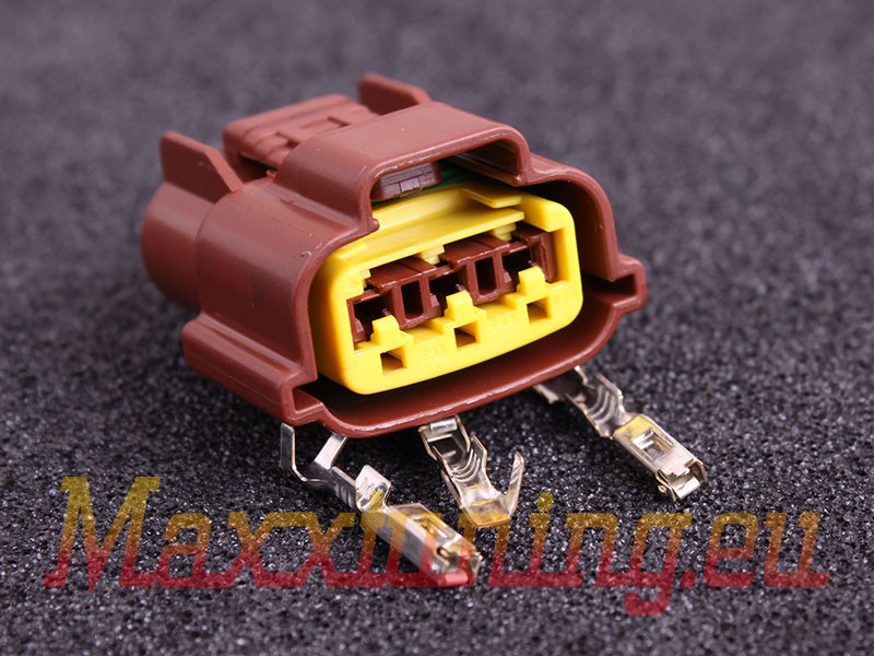 Connector 3way socket housing (Nissan TPS) MaxxECU