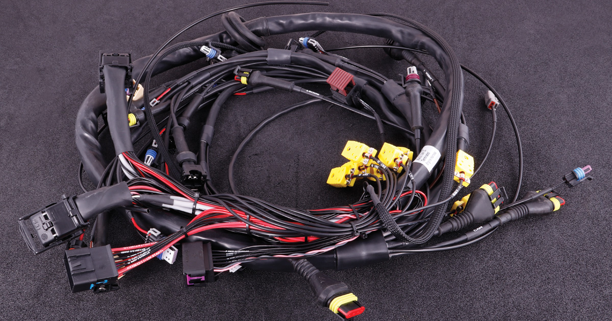 MaxxECU GM LS terminated engine harness